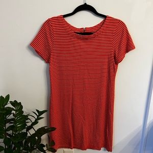 Mini striped dress